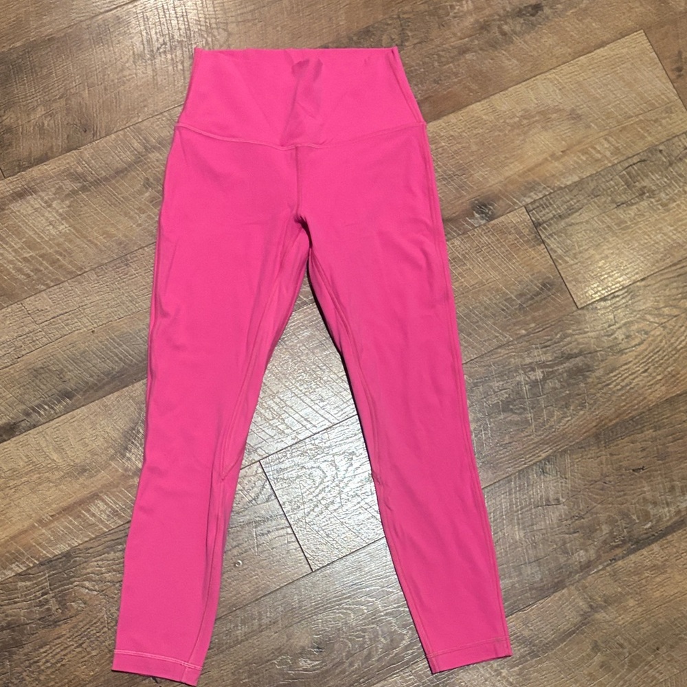 lululemon athletica Bright Pink Leggings